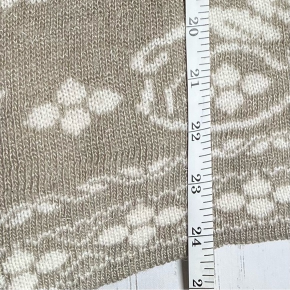 VINTAGE Abstract Pattern Women's Knit Sweater Vest - Picture 7 of 12